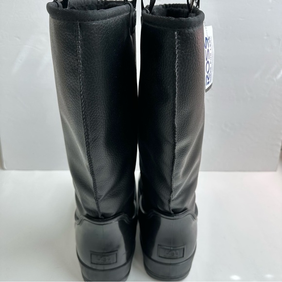 UGG Raincloud Tall Black Winter & Rain Boots Size 12 NWT - Picture 7 of 14